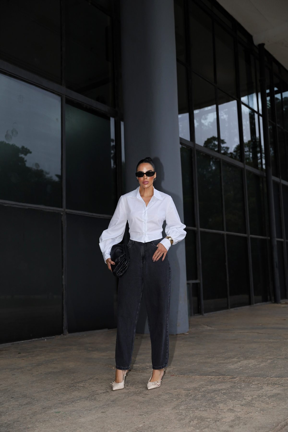 Cropped Feminino em Tricoline com Costas Abertas - Imagem 11
