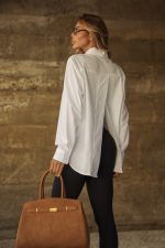 Camisa Feminina em Tricoline – Elegante e Moderna