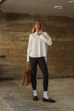 Camisa Feminina em Tricoline – Elegante e Moderna - Imagem 2
