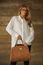 Camisa Feminina em Tricoline – Elegante e Moderna - Imagem 4