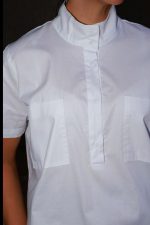 Camisa Feminina Manga Curta em Tricoline - Imagem 8