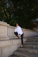 Camisa Feminina Gola Alta em Tricoline - Imagem 5