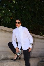Camisa Feminina Gola Alta em Tricoline - Imagem 4